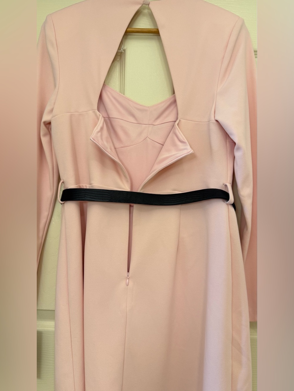 BCBG Pink Mini Dress with Black Accent - Picture 9 of 11